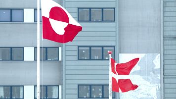 Groelandeses y daneses se manifiestan contra el plan de Trump: "Groenlandia no se toca"