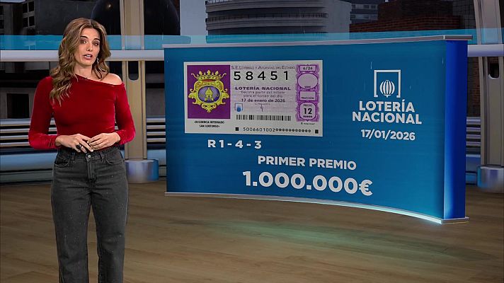 Loterías - Sorteo de la Lotería Nacional del 17/01/2026