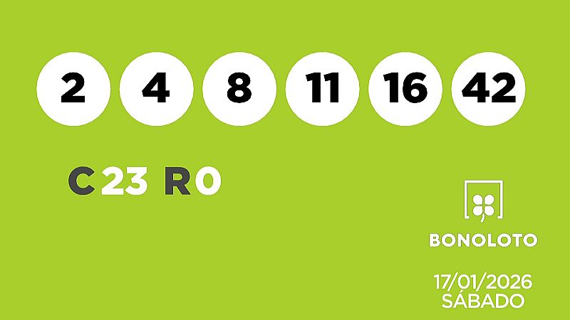 Sorteo de la Lotería Bonoloto del 17/01/2026 - Ver ahora