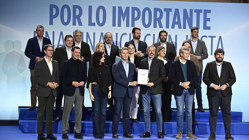 Feijóo y sus barones instan a Sánchez a "reiniciar" la financiación - Informativo 24h | Ver