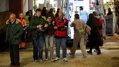 Un movimiento brusco y despu�s, caos por el descarrilamiento de trenes: "Parec�a un terremoto"