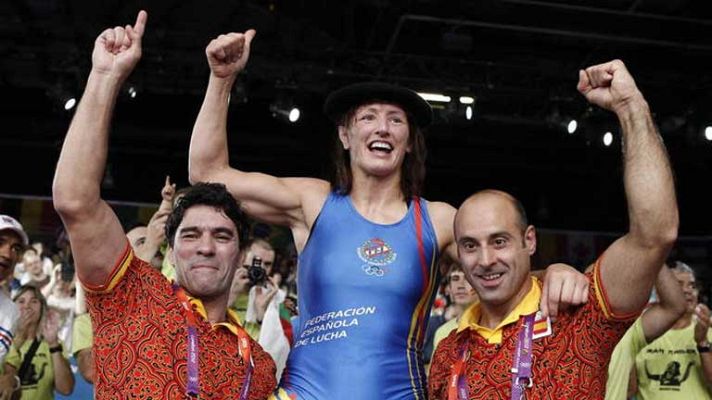 Telediario 1 - Maider Unda, sorprendida de que la lucha pueda dejar de ser olímpica