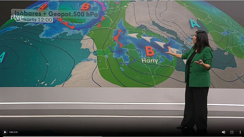 El Temps amb Sònia Papell (19/01/2026) | RTVE Catalunya - El temps | Veure