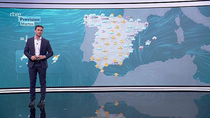 El tiempo - Viento fuerte en el litoral catalán y en Baleares