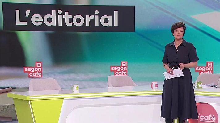 El segon cafè - L'editorial de Cristina Villanueva: Acompanyem