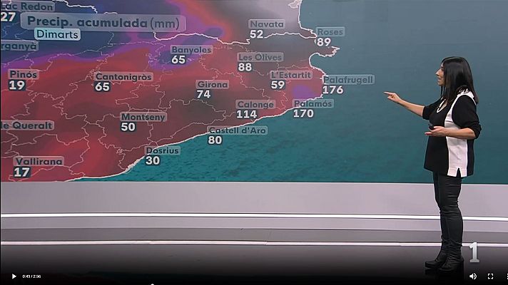 El temps - Segon dia del temporal de llevant