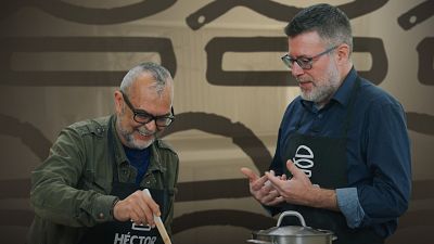 Arturo Gonz�lez-Campos cocina en 'H�ctor de comer'