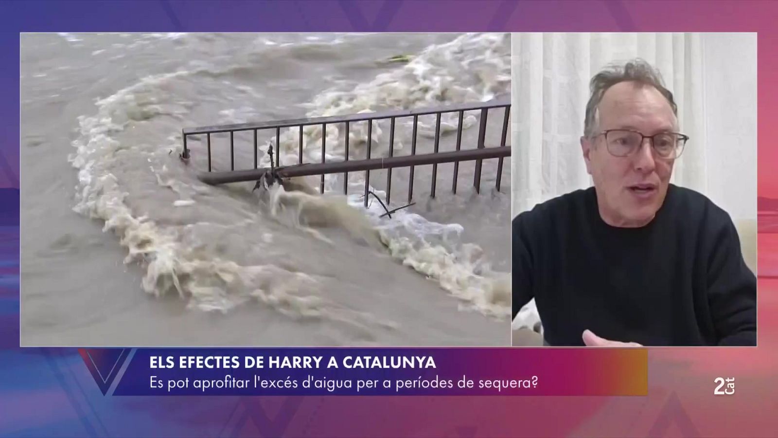 Enric Vázquez Suñé: "L'aigua no es perd, fa el seu procés"