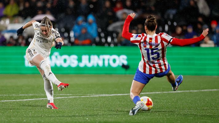 Fútbol - Real Madrid - Atlético: resumen y goles del partido de semifinales de la Supercopa femenina de fútbol