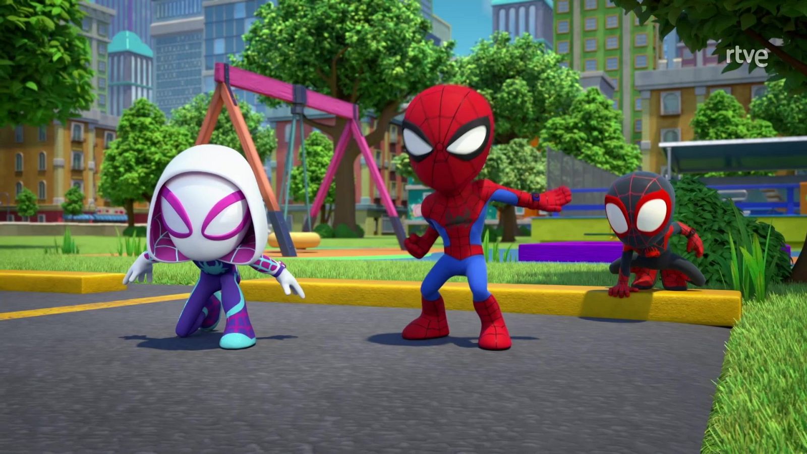 ¡Congelado! Es el Superequipo Spidey - Spidey y su Superequipo | Ver