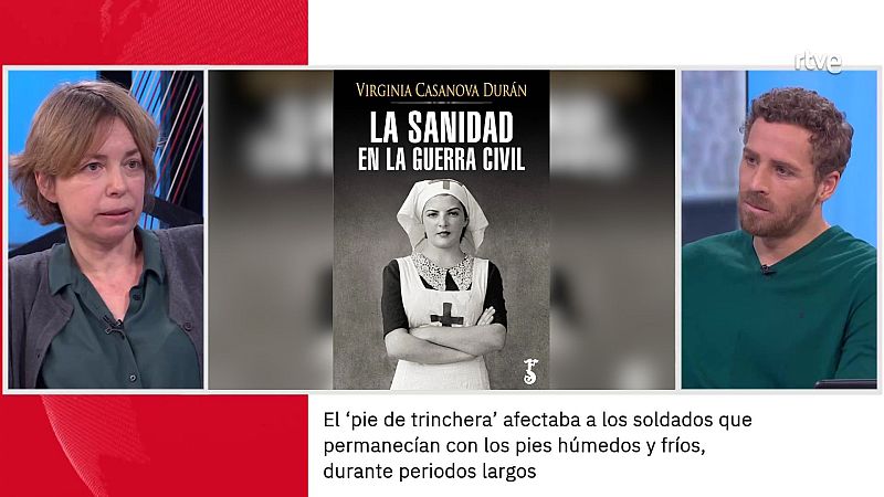 Virginia Casanova. ‘La sanidad en la guerra civil’ | Ver