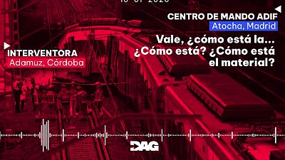 La  llamada del maquinista del Iryo al centro de mando tras el descarrilamiento