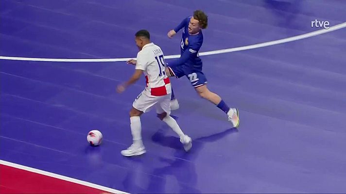 Fútbol Sala - Campeonato de Europa Masculino: Croacia - Francia