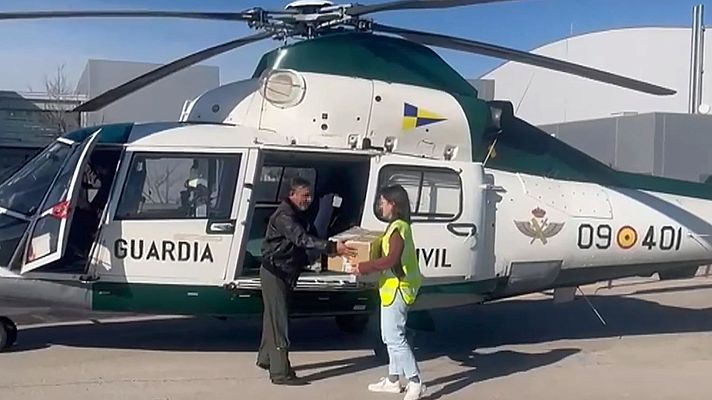 Telediario 2 - El viaje de las muestras de ADN desde Adamuz