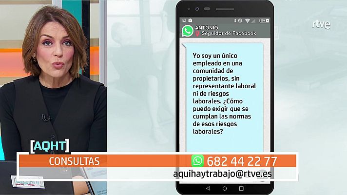 Aquí hay trabajo - Prevención de riesgos en todas las empresas