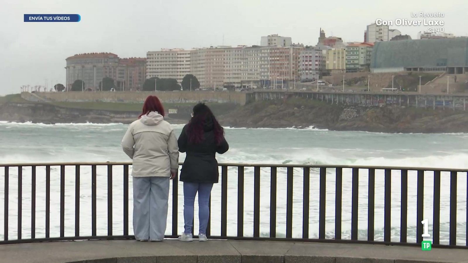 Ingrid ya golpea Galicia - Aquí la Tierra | Ver