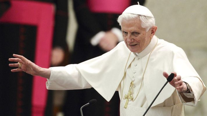 Telediario 1 - Recuerdos de Benedicto XVI