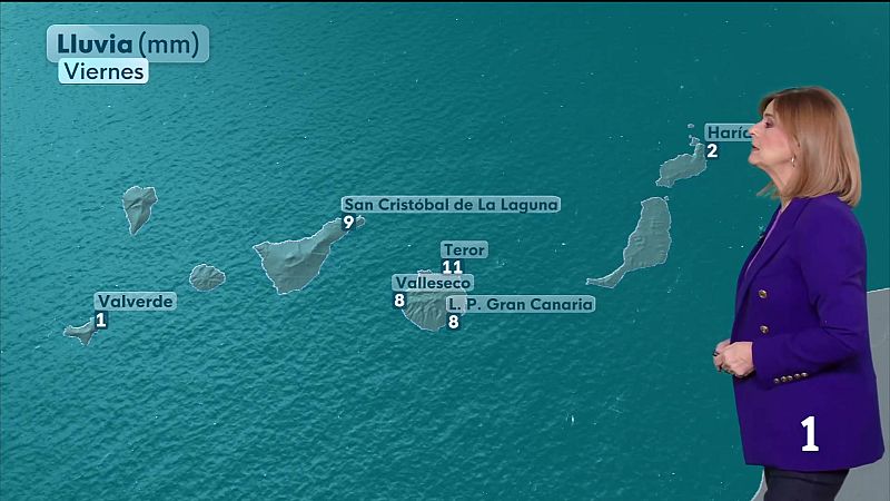 El tiempo en Canarias - 23/01/2026