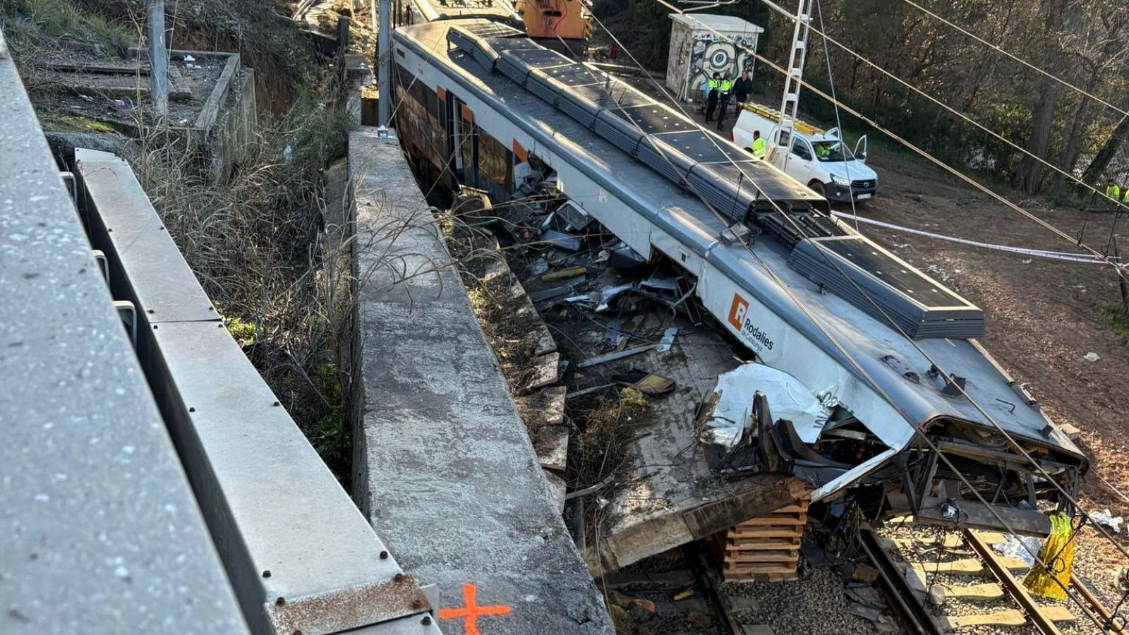 Només cinc segons per evitar l’impacte: noves dades sobre l’accident de Gelida