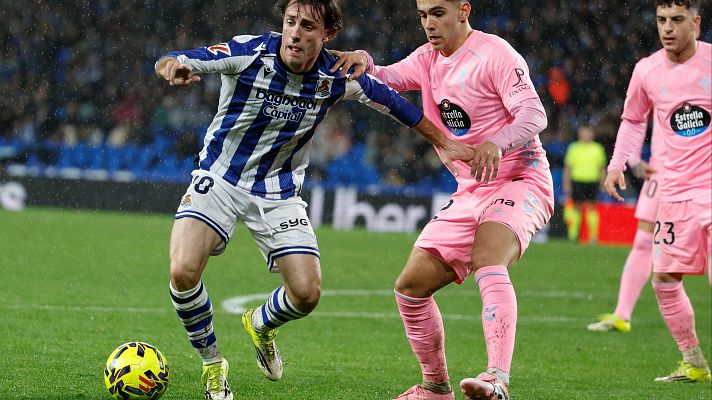 Resúmenes de LaLiga - Real Sociedad - RC Celta de Vigo: resumen del partido de la 21ª jornada de Liga | Primera