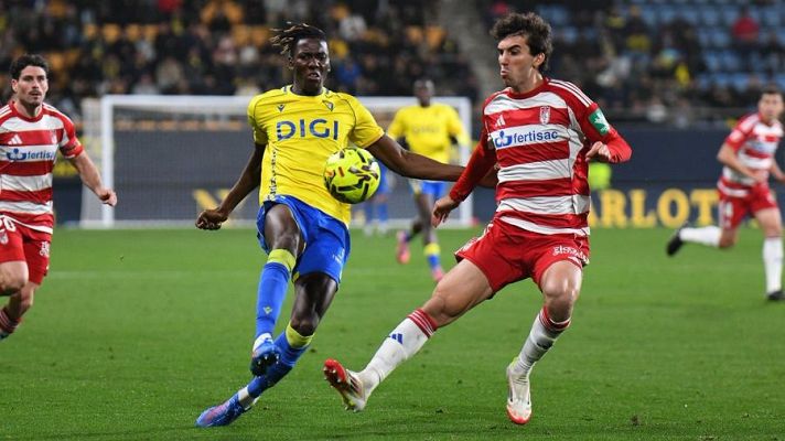 Resúmenes de LaLiga - Cádiz - Granada: resumen del partido de la 23ª jornada de Liga | Segunda