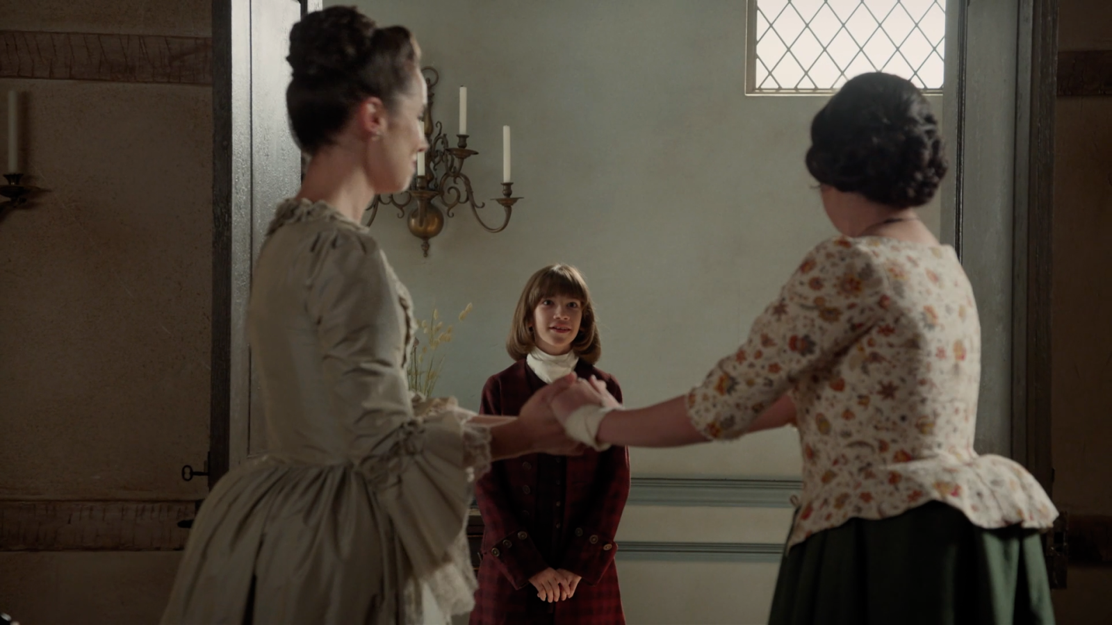 Mercedes y Pedrito celebran junto a Luisa la buena nueva: ¡no habrá castigo!