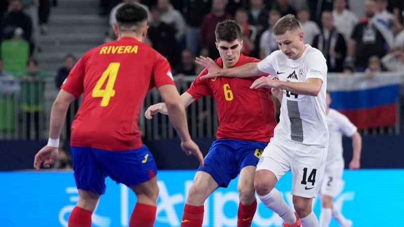 Eurocopa de fútbol sala | Resumen del Eslovenia - España