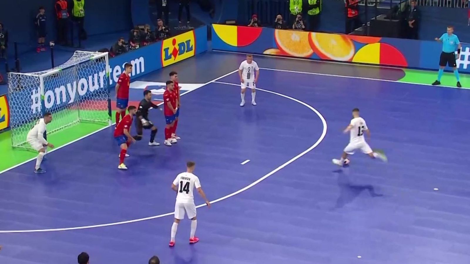 Fútbol sala - Campeonato de Europa Masculino: Eslovenia - España - Fútbol Sala | Ver