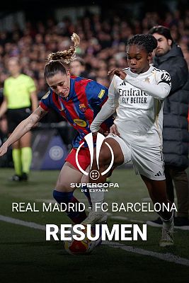 Barcelona - Real Madrid: resumen y goles del partido de la final de la Supercopa femenina de f�tbol