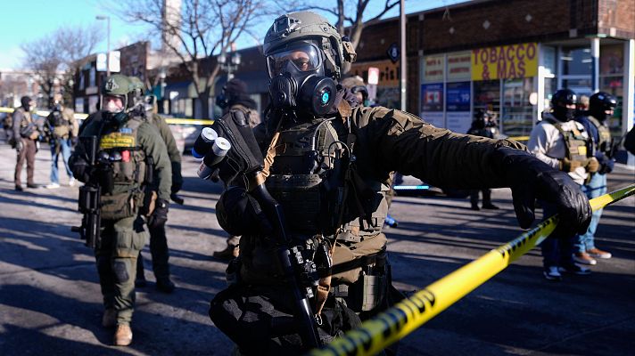 Telediario Fin de Semana - Agentes del ICE matan a un hombre en Mineápolis