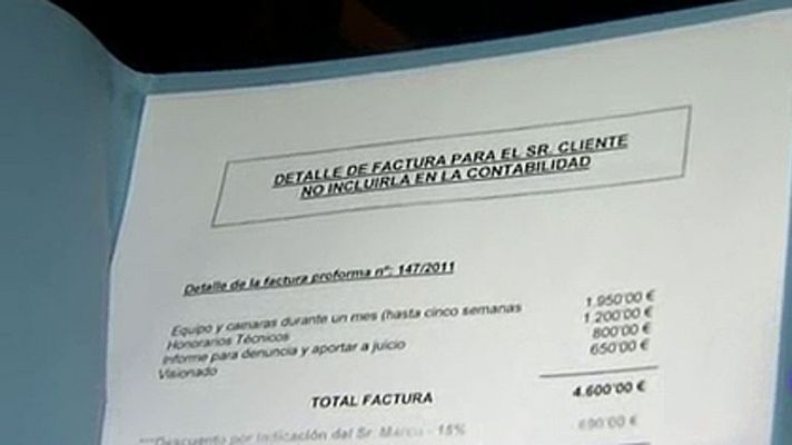 Telediario 1 - Red de espionaje catalán