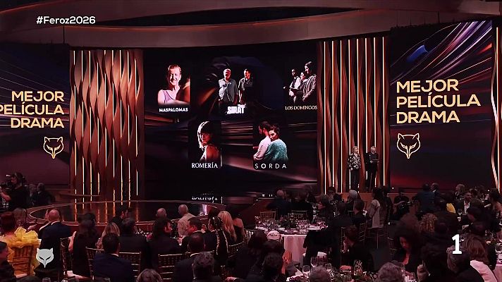 L'Informatiu - 'Los domingos', gran triomfadora als Feroz