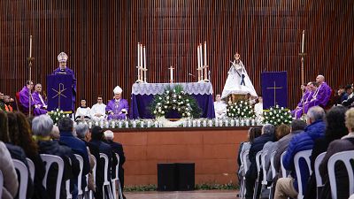 Misa funeral en Adamuz por las v�ctimas del accidente ferroviario | Ver