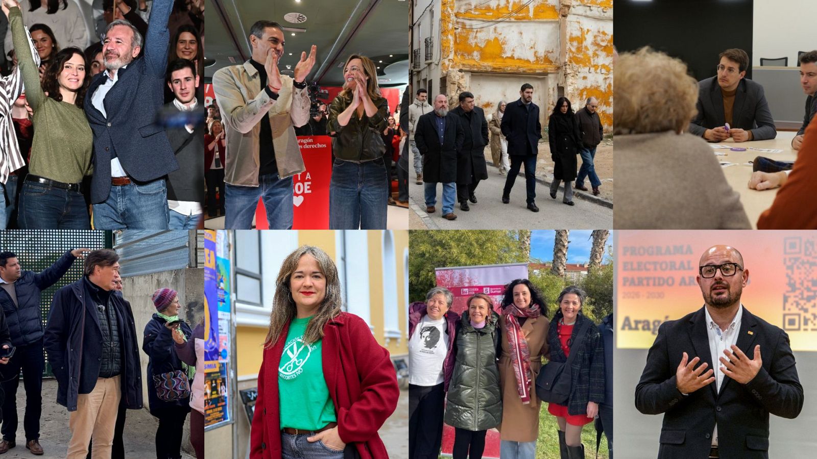 Campaña de las elecciones en Aragón | Ver