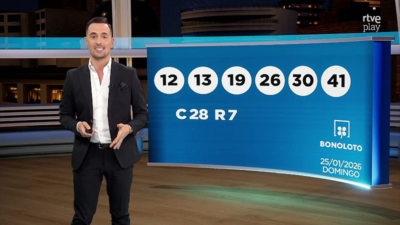 Sorteo de la Bonoloto y El Gordo de la Primitiva: 25/01/2026 - Loterías | Ver