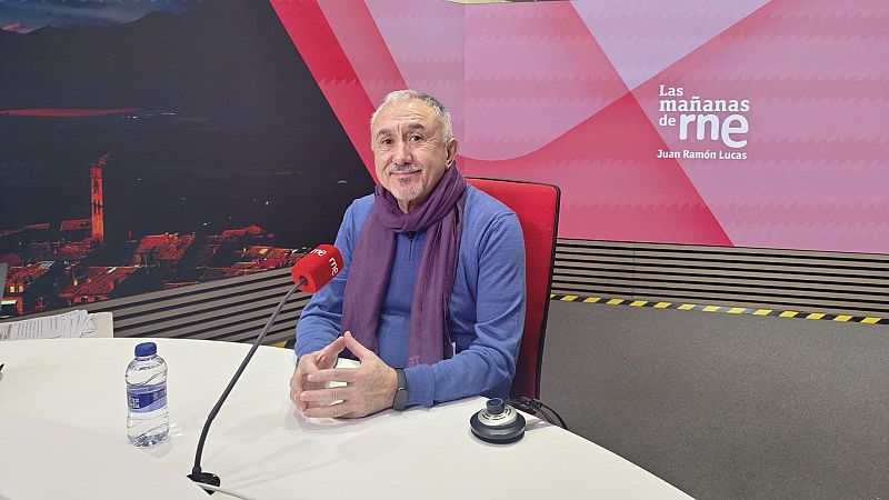 Álvarez (UGT): "Si la CEOE no lo hace descarrilar, habrá acuerdo del SMI" - Las mañanas de RNE | Ver