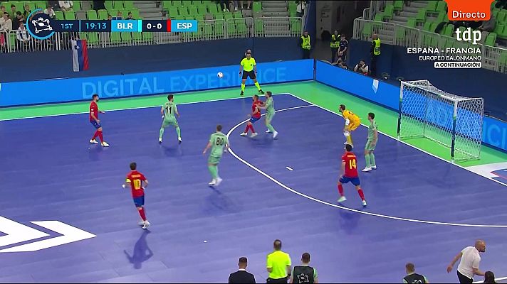 Fútbol Sala - Campeonato de Europa Masculino: Bielorrusia - España