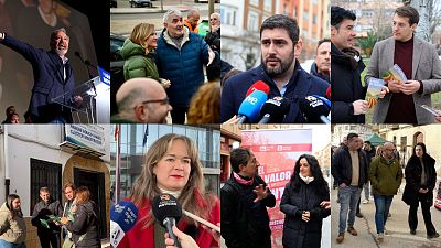 Azcón y Alegría se enfrentan en un 'cara a cara', ante las críticas de Vox al "bipartidismo"