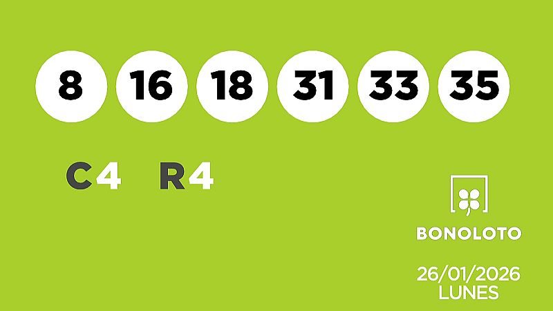 Sorteo de la Loter�a Bonoloto del 26/01/2026 - Ver ahora