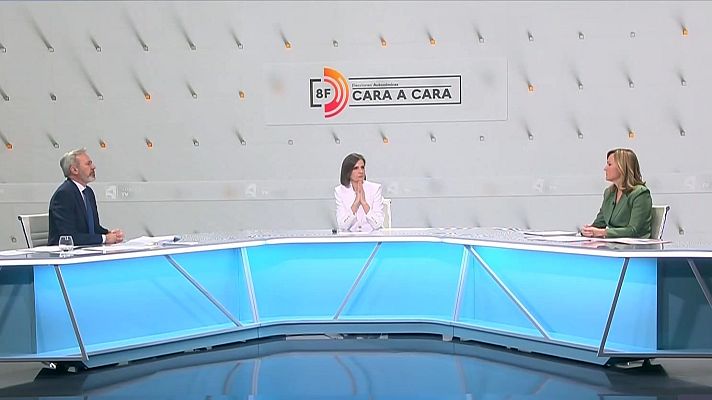 Informativo 24h - Azcón y Alegría contraponen en el 'cara a cara' sus dos modelos para el 8F