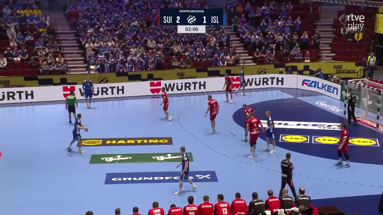 Balonmano - Campeonato de Europa Masculino: Suiza - Islandia - Europeo de Balonmano | Ver