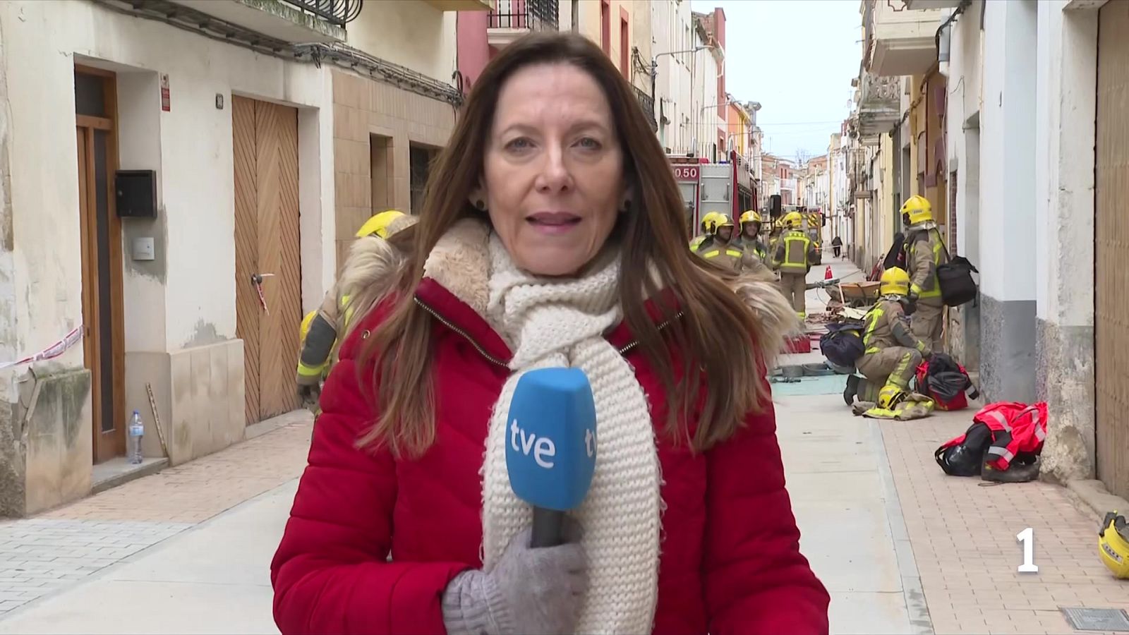 Dos ferits greus en esfondrar-se una casa a Vilanova de Bellpuig