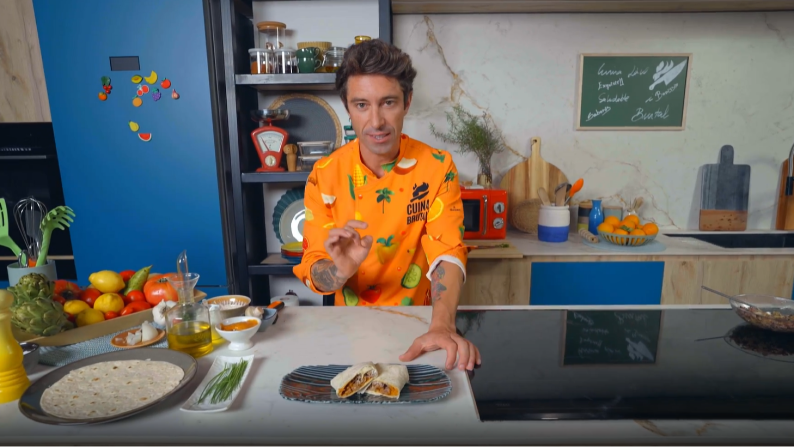 Burrito de carn amb pera i iogurt grec - Cuina Brutal - Cuina Brutal | Ver