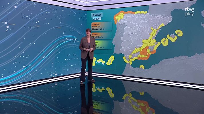 El tiempo - Rachas muy fuertes de viento de componente oeste en Baleares y de forma generalizada