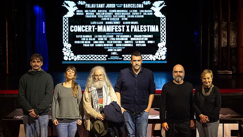 Tot a punt per al concert solidari amb Palestina al Sant Jordi