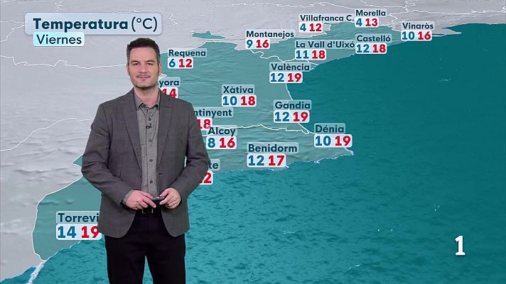 L'informatiu - Comunitat Valenciana - El Tiempo en la Comunitat Valenciana - 29/01/26
