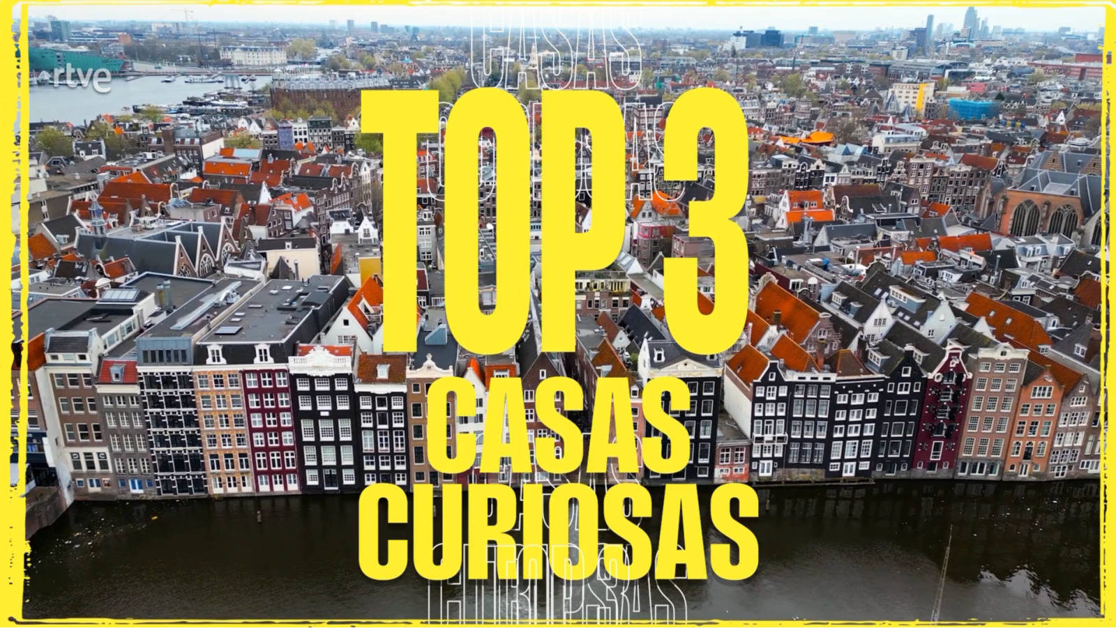 TOP 3 Casas curiosas de Ámsterdam | Ver vídeo - La Vuelta al Mundo en 80 Likes | Ver