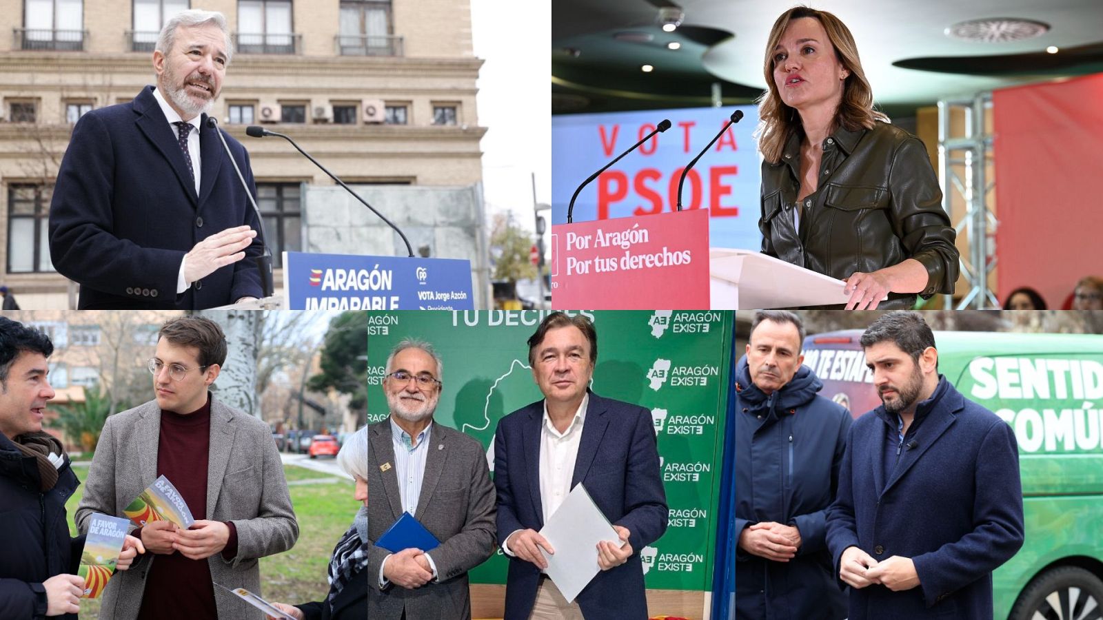 Los candidatos aragoneses se preparan para el debate a ocho en RTVE - Telediario 1 | Ver