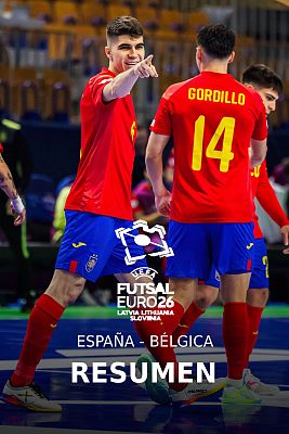 Fútbol Sala - Eurocopa de fútbol sala | Resumen del España - Bélgica