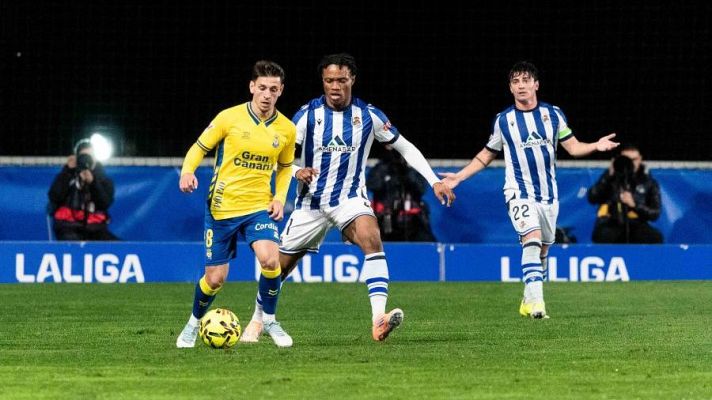 Resúmenes de LaLiga - Real Sociedad B - Las Palmas: resumen del partido de la 24ª jornada de Liga | Segunda